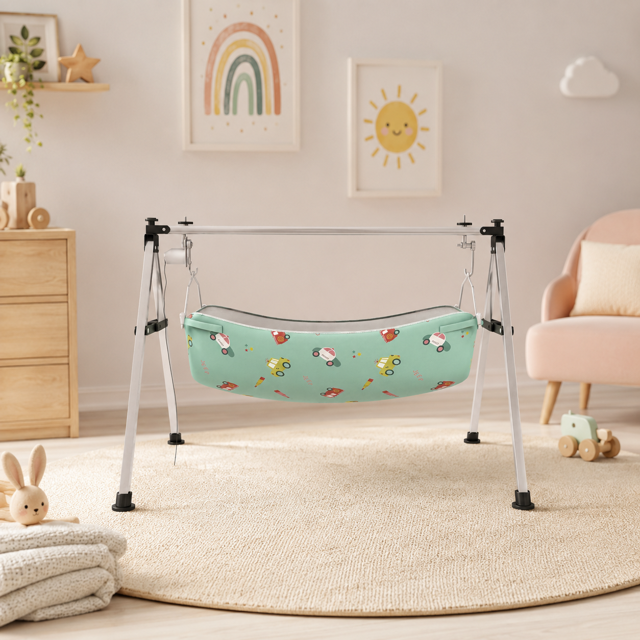 Automatic baby cradle